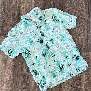 Kahala Tropical Fish Print Shirt